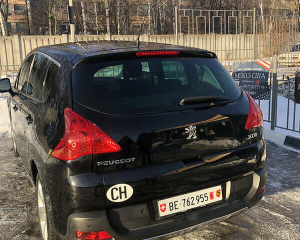 Черный Пежо 3008, объемом двигателя 1.6 л и пробегом 66 тыс. км за 6500 $, фото 14 на Automoto.ua