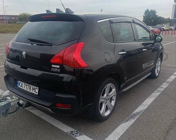Черный Пежо 3008, объемом двигателя 2 л и пробегом 260 тыс. км за 10900 $, фото 9 на Automoto.ua