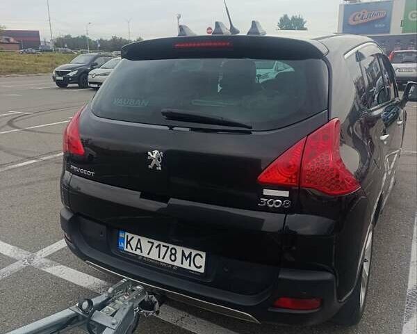 Черный Пежо 3008, объемом двигателя 2 л и пробегом 260 тыс. км за 10900 $, фото 2 на Automoto.ua