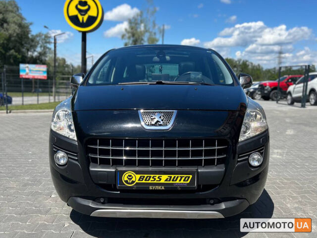 Черный Пежо 3008, объемом двигателя 1.6 л и пробегом 237 тыс. км за 9200 $, фото 1 на Automoto.ua
