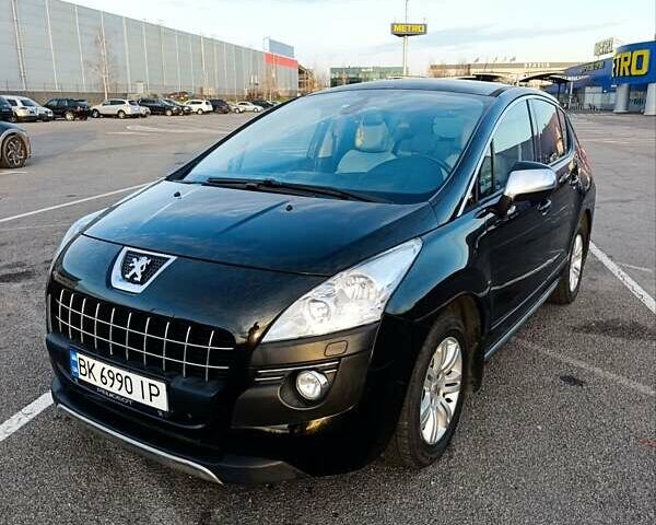 Черный Пежо 3008, объемом двигателя 1.56 л и пробегом 236 тыс. км за 7700 $, фото 12 на Automoto.ua