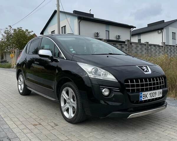 Черный Пежо 3008, объемом двигателя 2 л и пробегом 281 тыс. км за 8200 $, фото 12 на Automoto.ua