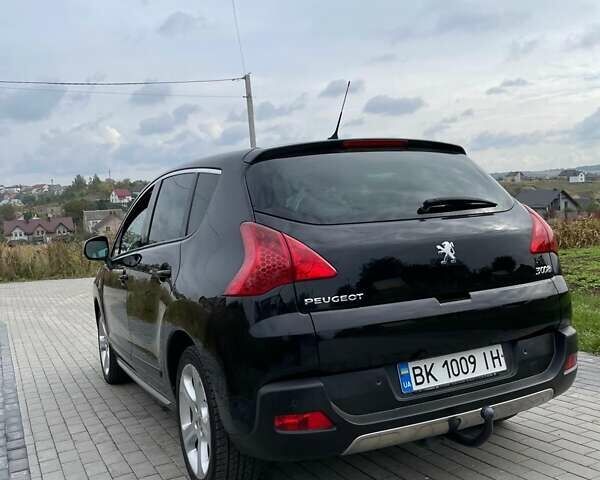Черный Пежо 3008, объемом двигателя 2 л и пробегом 281 тыс. км за 8200 $, фото 6 на Automoto.ua
