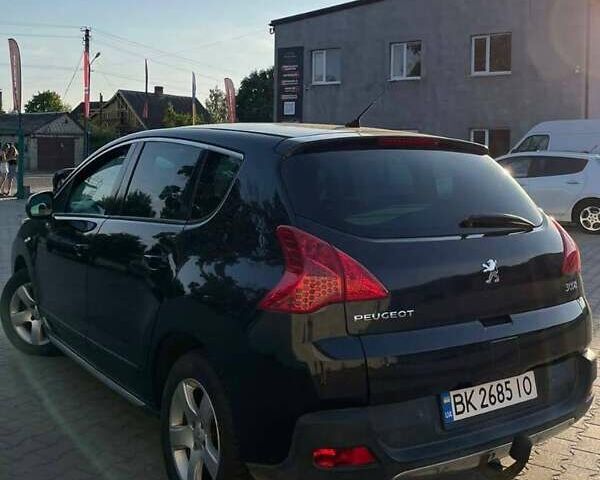 Черный Пежо 3008, объемом двигателя 1.56 л и пробегом 221 тыс. км за 8200 $, фото 4 на Automoto.ua