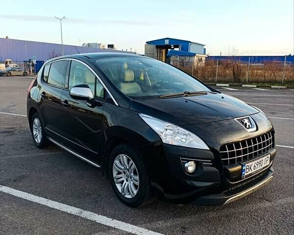 Черный Пежо 3008, объемом двигателя 1.56 л и пробегом 236 тыс. км за 7700 $, фото 10 на Automoto.ua