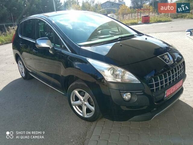 Черный Пежо 3008, объемом двигателя 1.6 л и пробегом 260 тыс. км за 8100 $, фото 2 на Automoto.ua
