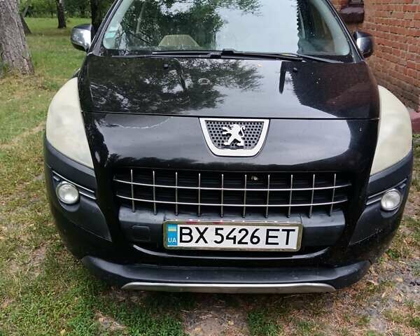 Черный Пежо 3008, объемом двигателя 1.56 л и пробегом 278 тыс. км за 7500 $, фото 10 на Automoto.ua