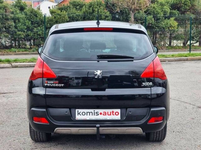 Черный Пежо 3008, объемом двигателя 1.6 л и пробегом 192 тыс. км за 8999 $, фото 1 на Automoto.ua