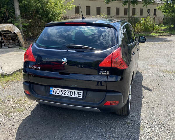 Чорний Пежо 3008, об'ємом двигуна 2 л та пробігом 274 тис. км за 10500 $, фото 1 на Automoto.ua