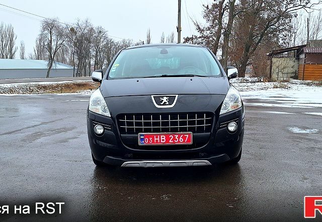 Черный Пежо 3008, объемом двигателя 20 л и пробегом 181 тыс. км за 9900 $, фото 1 на Automoto.ua