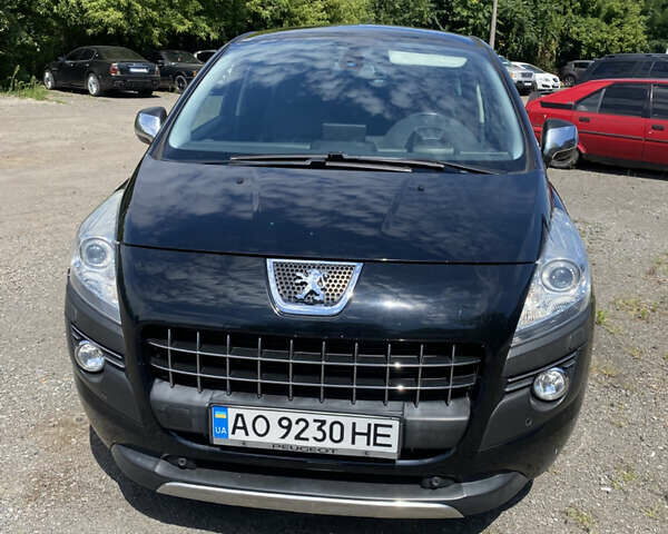 Чорний Пежо 3008, об'ємом двигуна 2 л та пробігом 274 тис. км за 10500 $, фото 3 на Automoto.ua
