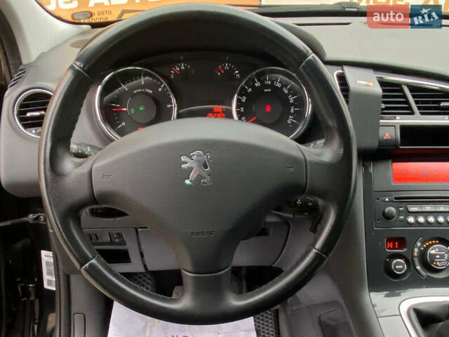 Черный Пежо 3008, объемом двигателя 1.6 л и пробегом 262 тыс. км за 8900 $, фото 8 на Automoto.ua