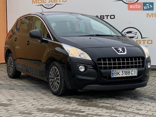 Черный Пежо 3008, объемом двигателя 1.6 л и пробегом 262 тыс. км за 8900 $, фото 5 на Automoto.ua