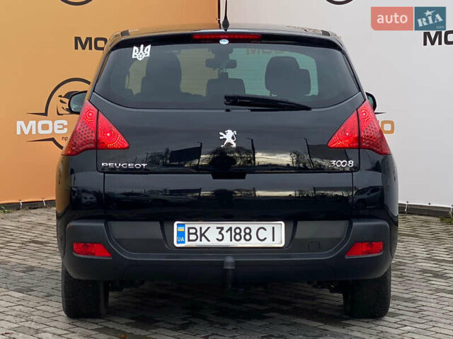 Черный Пежо 3008, объемом двигателя 1.6 л и пробегом 262 тыс. км за 8900 $, фото 3 на Automoto.ua
