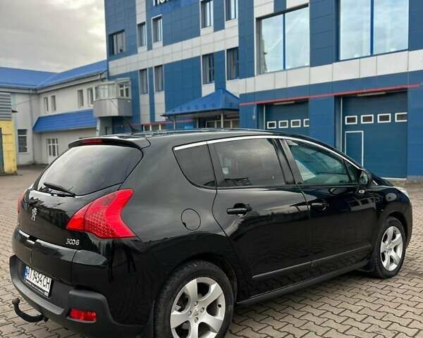 Черный Пежо 3008, объемом двигателя 2 л и пробегом 287 тыс. км за 8300 $, фото 14 на Automoto.ua