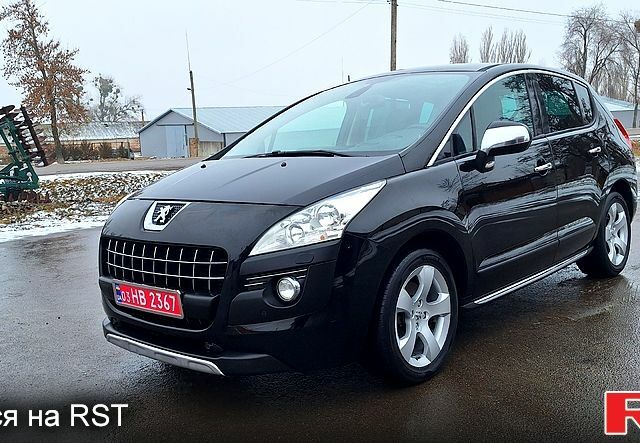 Черный Пежо 3008, объемом двигателя 20 л и пробегом 181 тыс. км за 9900 $, фото 2 на Automoto.ua