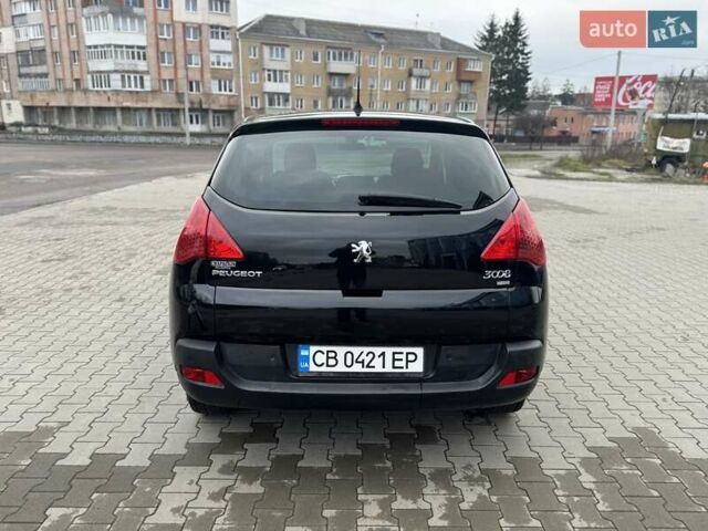 Черный Пежо 3008, объемом двигателя 1.56 л и пробегом 195 тыс. км за 7800 $, фото 3 на Automoto.ua