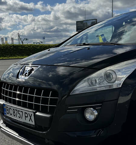 Черный Пежо 3008, объемом двигателя 2 л и пробегом 235 тыс. км за 10400 $, фото 7 на Automoto.ua