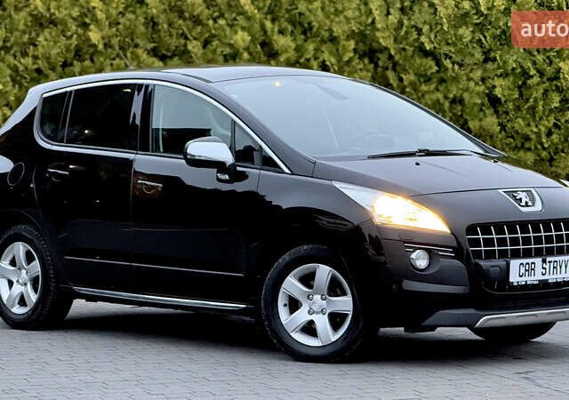 Черный Пежо 3008, объемом двигателя 1.6 л и пробегом 194 тыс. км за 9500 $, фото 10 на Automoto.ua