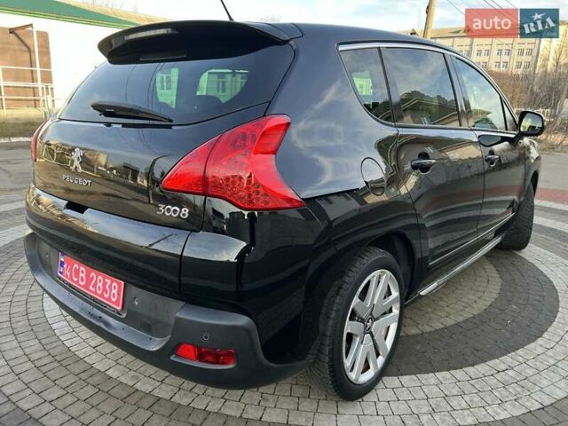 Чорний Пежо 3008, об'ємом двигуна 2 л та пробігом 268 тис. км за 10573 $, фото 6 на Automoto.ua
