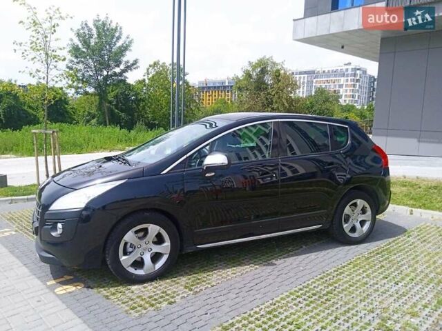 Черный Пежо 3008, объемом двигателя 1.56 л и пробегом 242 тыс. км за 8750 $, фото 5 на Automoto.ua