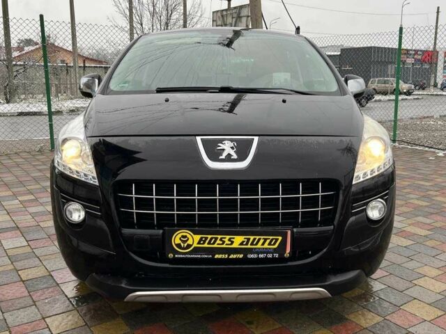 Черный Пежо 3008, объемом двигателя 2 л и пробегом 234 тыс. км за 9500 $, фото 1 на Automoto.ua