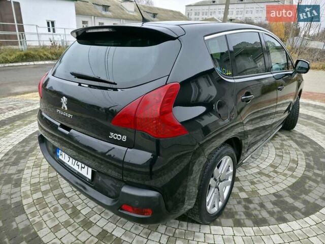 Черный Пежо 3008, объемом двигателя 2 л и пробегом 275 тыс. км за 10200 $, фото 3 на Automoto.ua