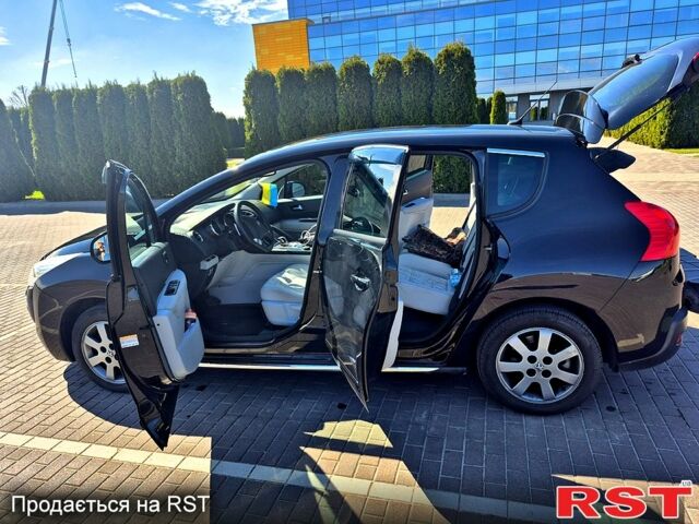 Чорний Пежо 3008, об'ємом двигуна 2 л та пробігом 213 тис. км за 9300 $, фото 2 на Automoto.ua