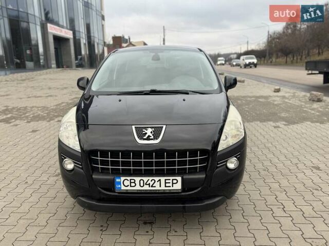 Черный Пежо 3008, объемом двигателя 1.56 л и пробегом 195 тыс. км за 7800 $, фото 1 на Automoto.ua