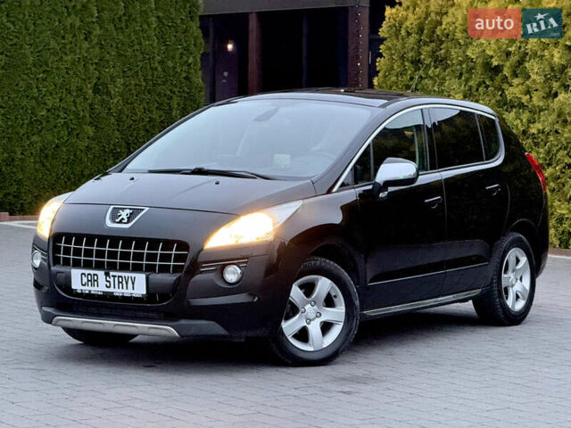Черный Пежо 3008, объемом двигателя 1.6 л и пробегом 194 тыс. км за 9500 $, фото 5 на Automoto.ua