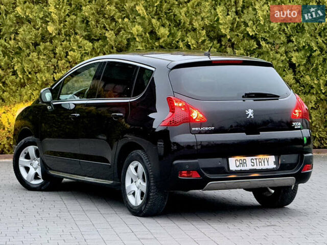 Черный Пежо 3008, объемом двигателя 1.6 л и пробегом 194 тыс. км за 9500 $, фото 3 на Automoto.ua