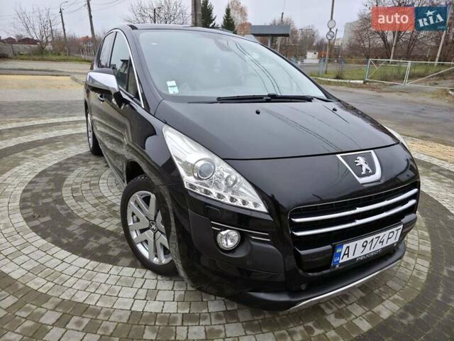 Черный Пежо 3008, объемом двигателя 2 л и пробегом 275 тыс. км за 10200 $, фото 1 на Automoto.ua