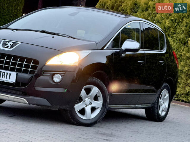 Черный Пежо 3008, объемом двигателя 1.6 л и пробегом 194 тыс. км за 9500 $, фото 7 на Automoto.ua