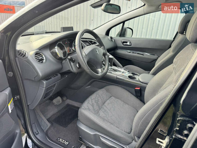 Черный Пежо 3008, объемом двигателя 1.6 л и пробегом 144 тыс. км за 9950 $, фото 10 на Automoto.ua