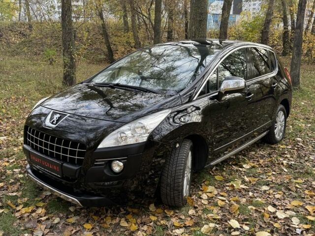 Черный Пежо 3008, объемом двигателя 1.6 л и пробегом 144 тыс. км за 9950 $, фото 1 на Automoto.ua