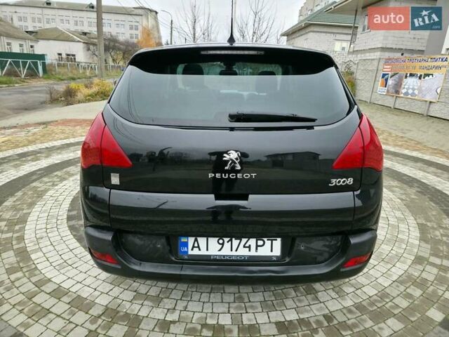 Черный Пежо 3008, объемом двигателя 2 л и пробегом 275 тыс. км за 10200 $, фото 4 на Automoto.ua