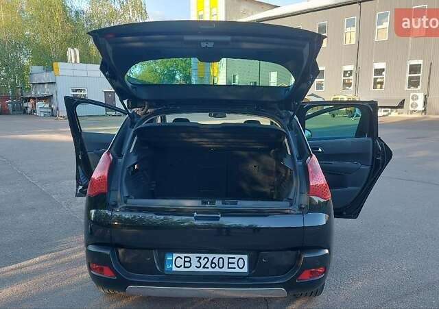 Чорний Пежо 3008, об'ємом двигуна 1.6 л та пробігом 133 тис. км за 8200 $, фото 1 на Automoto.ua