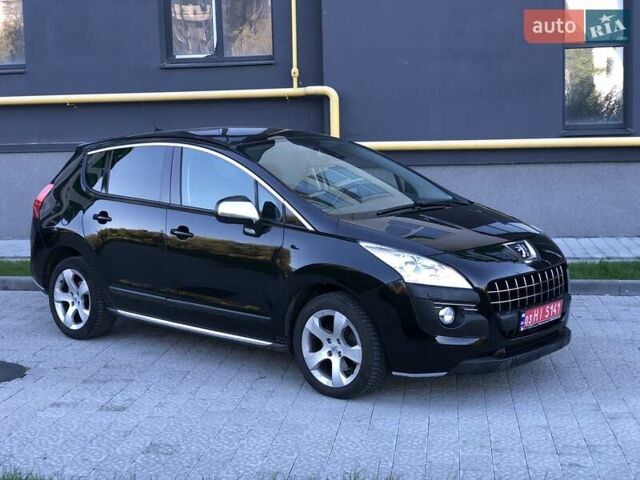 Черный Пежо 3008, объемом двигателя 1.6 л и пробегом 180 тыс. км за 8990 $, фото 1 на Automoto.ua