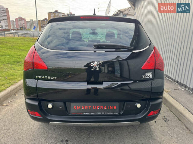Черный Пежо 3008, объемом двигателя 1.6 л и пробегом 144 тыс. км за 9950 $, фото 7 на Automoto.ua
