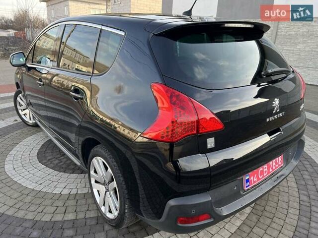 Чорний Пежо 3008, об'ємом двигуна 2 л та пробігом 268 тис. км за 10573 $, фото 2 на Automoto.ua
