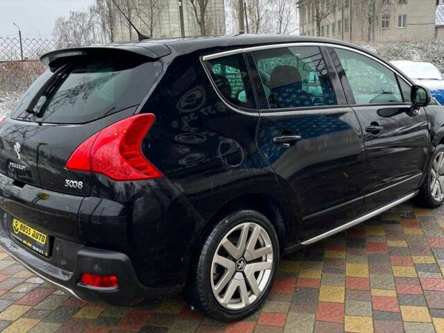 Черный Пежо 3008, объемом двигателя 2 л и пробегом 234 тыс. км за 9500 $, фото 6 на Automoto.ua
