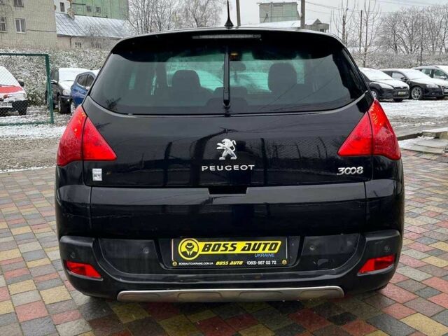 Черный Пежо 3008, объемом двигателя 2 л и пробегом 234 тыс. км за 9500 $, фото 5 на Automoto.ua