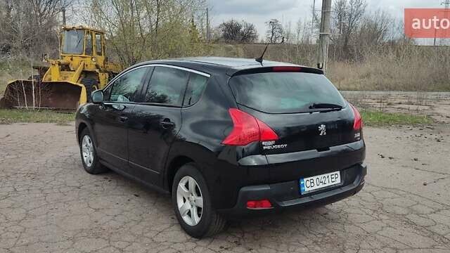 Черный Пежо 3008, объемом двигателя 1.56 л и пробегом 188 тыс. км за 8000 $, фото 5 на Automoto.ua