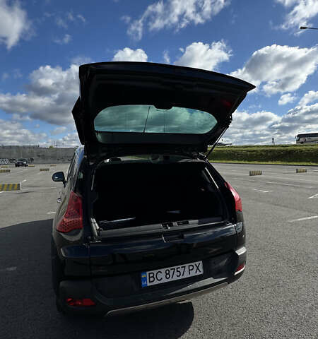 Черный Пежо 3008, объемом двигателя 2 л и пробегом 235 тыс. км за 10400 $, фото 13 на Automoto.ua