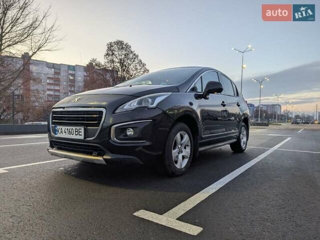 Черный Пежо 3008, объемом двигателя 1.56 л и пробегом 189 тыс. км за 9500 $, фото 7 на Automoto.ua