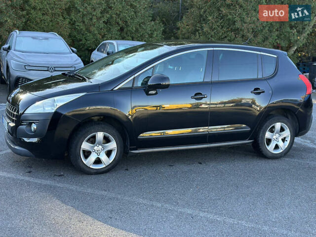 Чорний Пежо 3008, об'ємом двигуна 1.6 л та пробігом 229 тис. км за 8600 $, фото 1 на Automoto.ua