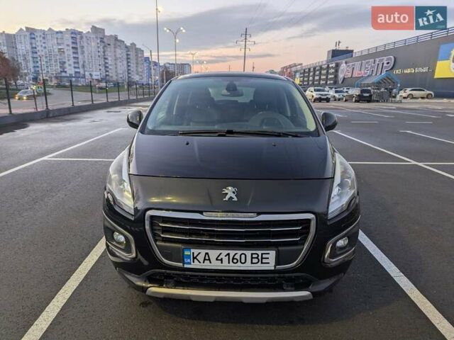 Черный Пежо 3008, объемом двигателя 1.56 л и пробегом 189 тыс. км за 9500 $, фото 3 на Automoto.ua