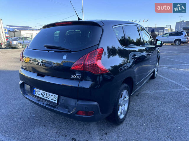 Чорний Пежо 3008, об'ємом двигуна 1.6 л та пробігом 229 тис. км за 8600 $, фото 4 на Automoto.ua