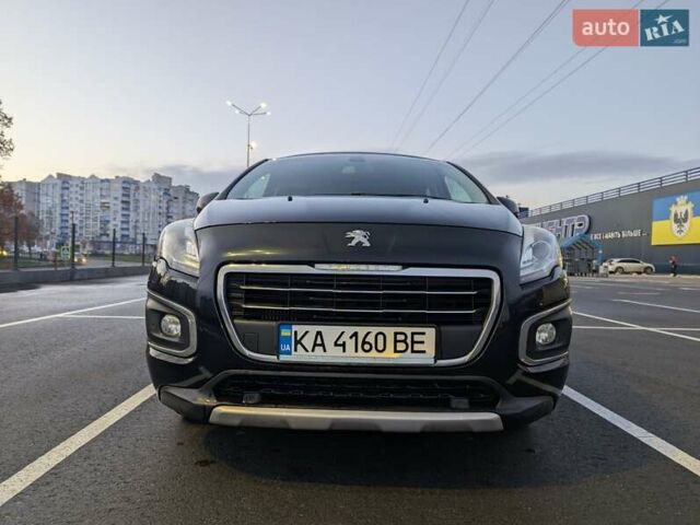 Черный Пежо 3008, объемом двигателя 1.56 л и пробегом 189 тыс. км за 9500 $, фото 4 на Automoto.ua