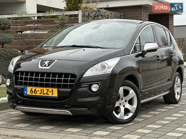 Черный Пежо 3008, объемом двигателя 1.6 л и пробегом 222 тыс. км за 9950 $, фото 1 на Automoto.ua